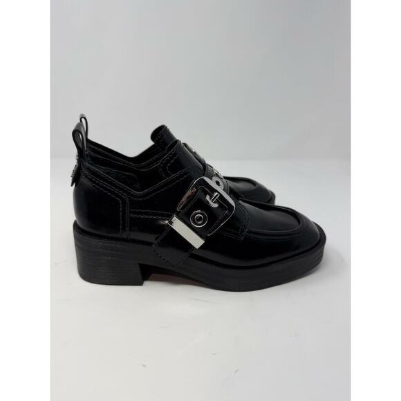 Larroude Stewart Women's Oxford Black Leather Black 6 RTL: $350.00 - Picture 6 of 9